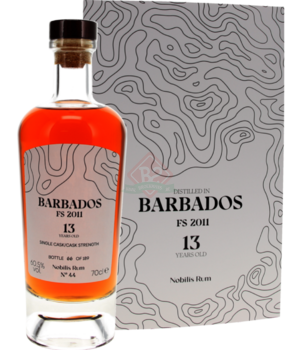 Barbados Fs 2011 13y 44 (Nobilis Rum) Boîte Incl.