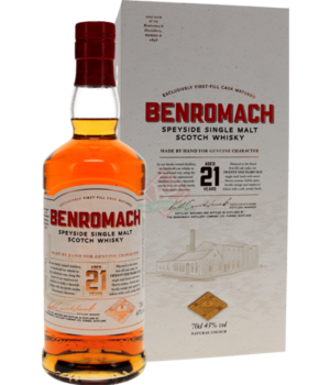 Benromach 21y Incl. Box