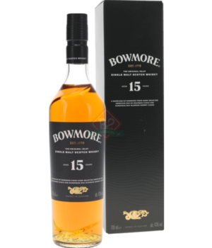 Bowmore 15y Incl. Doos