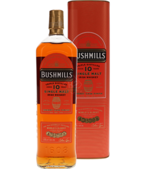 Bushmills 10y Sherry Cask Finish 1l Tube Incl.