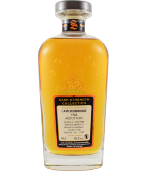 Cameronbridge 1984 33y (Signatory - Cask Collection) Incl. Tube