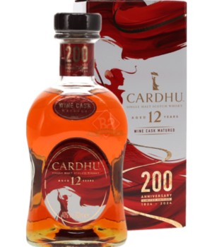 Cardhu 12y 200th Anniversary Wine Matured Boîte Incl.