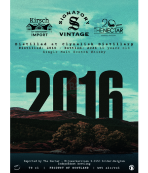 Clynelish 2016 10y The Nectar & Kirsch - Hh (Signatory - The Nectar And Kirsch)