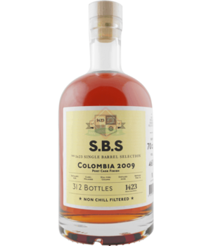 Colombia 2009 (1423 Single Barrel Selection - Cadenhead's Single Cask)