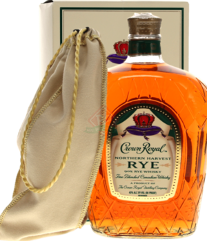 Crown Royal Northern Harvest Rye 1l Boîte Incl.