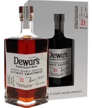 Dewar's Double Double Aged 21y 50cl Incl. Doos