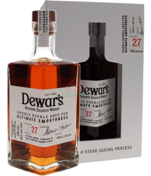 Dewar's Double Double Aged 27y 50cl Incl. Doos