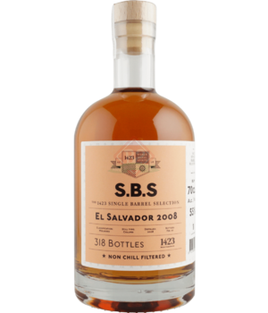 El Salvador 2008 12y (1423 Single Barrel Selection)