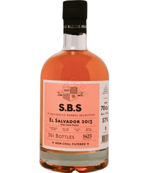 El Salvador 2013 (1423 Single Barrel Selection) Boîte Incl.