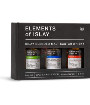 Elements Of Islay Gift Set 3x5cl (Cask Edition, Bourbon Cask & Sherry Cask)