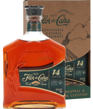 Flor De Cana 14y Boîte Incl.