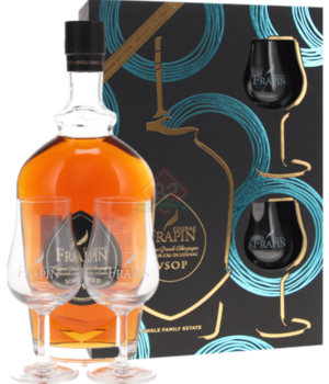 Frapin VSOP + 2 Glasses
