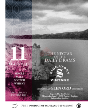 Glen Ord 2012 11y (The Nectar - Daily Dram)