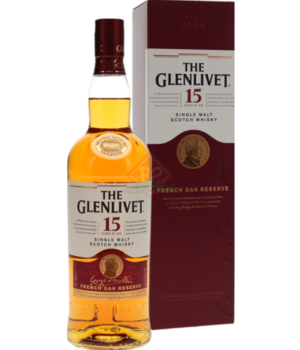 Glenlivet 15y French Oak Incl. Doos