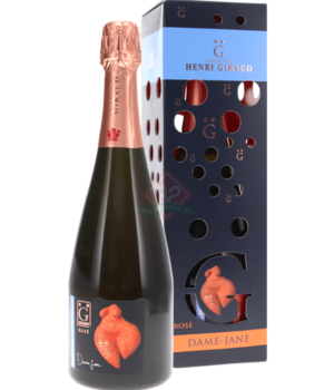 Henri Giraud Dame Jane Rose Brut (70% Pinot Noir 30% Chardonnay) Boîte Incl.