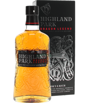 Highland Park Dragon Legends Boîte Incl.