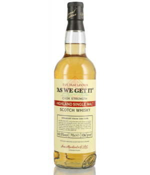 Ian Macleod's As We Get It Highland Cask Strength