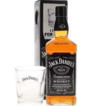 Jack Daniels N°7 + Glas