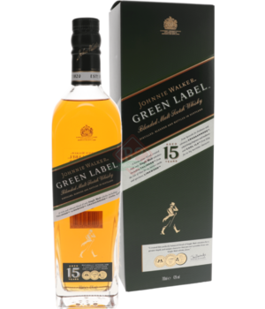Johnnie Walker Green Label 15y Incl. Box