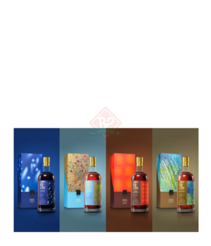 Kavalan Paul Chiang 4x1l (Puncheon53,2°, Virgin Oak54°, French Wine Cask65°, Peated Malt54°)