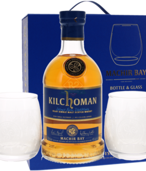 Kilchoman Machir Bay + 2 Glazen