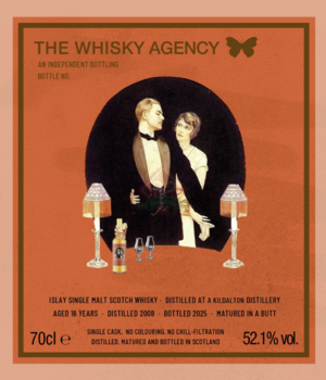 Kildalton 2008 16y (The Whisky Agency - Wave Farewell To 2025)
