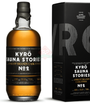 Kyro Sauna Stories Nr2 Apricot Brandy Finish Incl. Doos