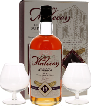 Malecon 15y + 2 Verres
