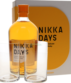 Nikka Days + 2 Glazen