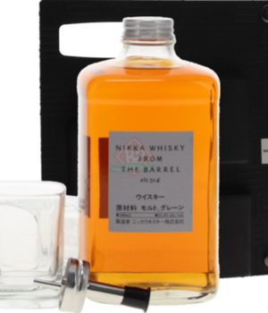 Nikka From The Barrel Silhouette + 2 Glasses