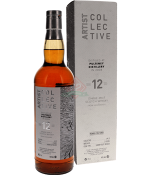 Old Pulteney 2008 12y Artist (Signatory - Artist Edition) Boîte Incl.
