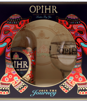 Opihr Spiced Gin + Glas