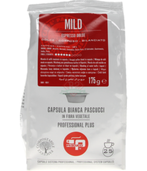 Pascucci Pads Mild Espresso Dolce 25 Stuks 175 Gram (Enkel Voor Pascucci Koffiemachines!)