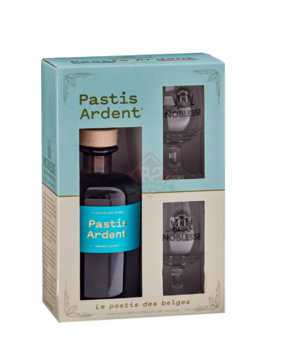 Pastis Ardent + 2 Glasses 50cl
