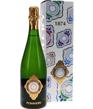 Pommery Apanage 1874 Blanc De Blancs + Giftbox Incl. Box
