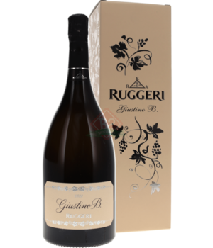 Ruggeri Giustino B. Extra Dry Valdobbiadene Prosecco Superiore 2022 1,5l + Giftbox Boîte Incl.
