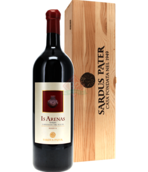 Sardus Pater Is Arenas Carignano Del Sulcis Riserva 2020 Dubbele Magnum (3l)