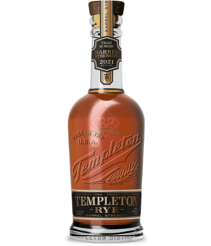 Templeton Rye Barrel Strength 2022