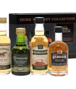 The Irish Collection 40° 4x5cl (Connemara, Kilbeggan, Tyrconnell And Kilbeggan Triple Cask)