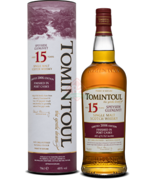 Tomintoul 15y Port 2008 Incl. Tube