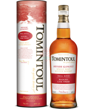 Tomintoul Madeira Cask Finish Tube Incl.