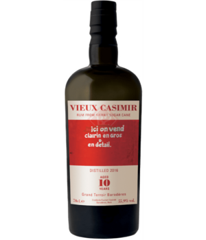 Vieux Casimir 2016 10y (La Maison & Velier) Boîte Incl.