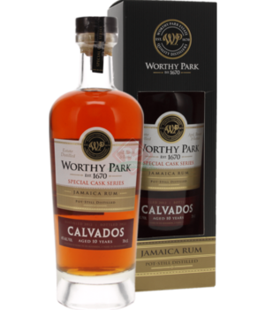Worthy Park 10y Calvados Finish Incl. Doos (Schade: Etiket vuil, beschadigd of ontbrekend)