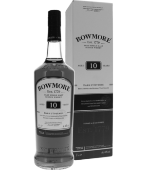 Bowmore 10y Dark & Intense 1l Incl. Doos