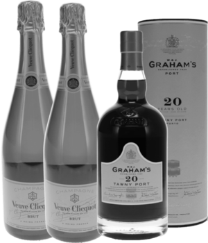 End Of Year Combo: Aperitief + Digestief (Veuve Clicquot + Graham's)