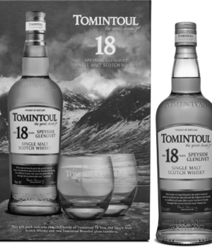 Tomintoul 18y + 2 Glazen