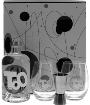 Too Gin Original 50cl + 2 Glazen