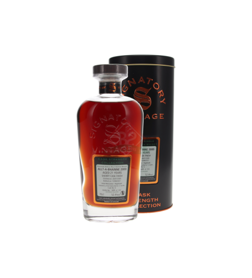 Allt A Bhainne 2000 21y (Signatory - Cask Collection) Incl. Doos
