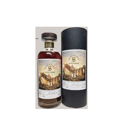 Auchentoshan 2013 13y Sv Monuments Of Scotland (Signatory) Tube Incl.