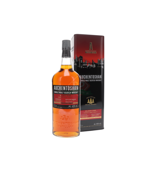 Auchentoshan Blood Oak 1l Boîte Incl.